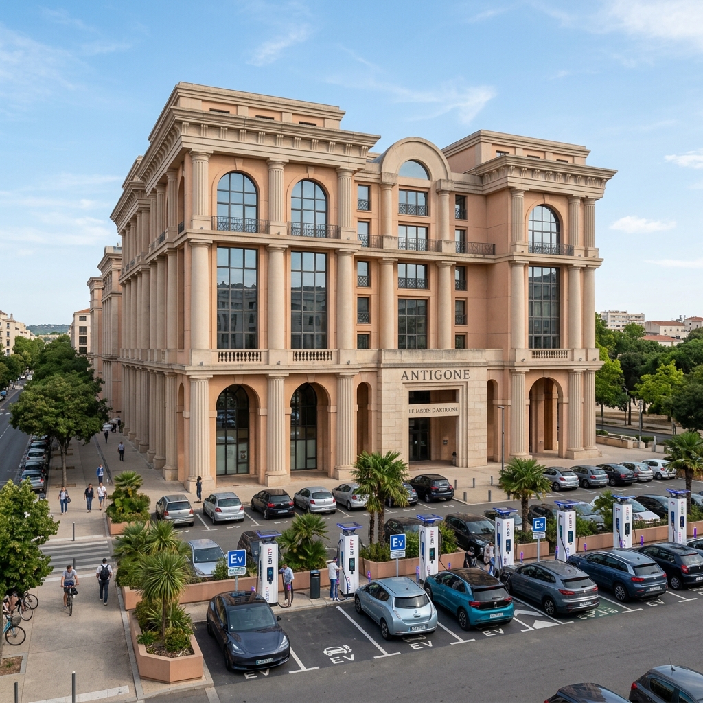 Copropriété à Montpellier : droit à la prise et IRVE collective